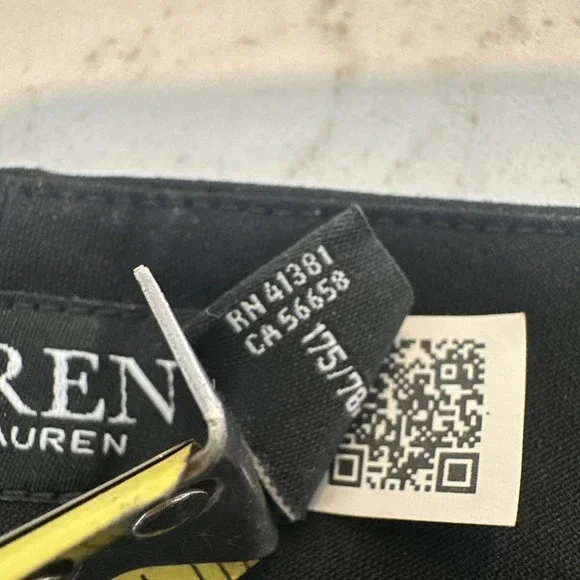 Ralph Lauren Women's Black Label Dress Pant Flat Front Pockets Solid Sz 10 - Picture 4 of 9